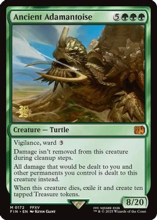 Ancient Adamantoise [Prerelease Cards] Foil