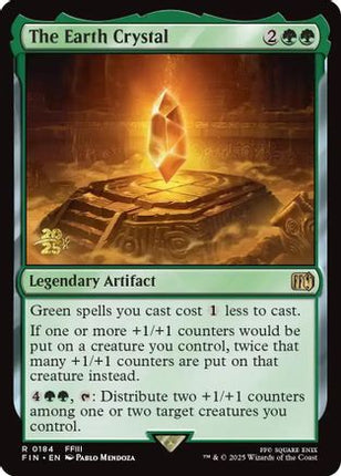 The Earth Crystal [Prerelease Cards] Foil