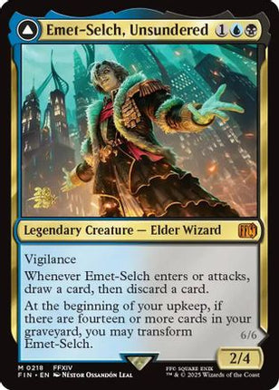 Emet-Selch, Unsundered [Prerelease Cards] Foil