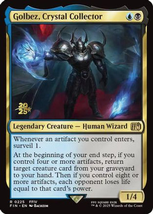 Golbez, Crystal Collector [Prerelease Cards] Foil