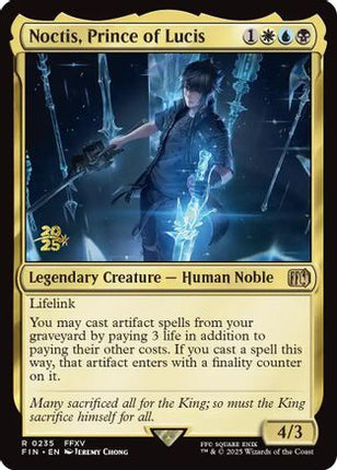 Noctis, Prince of Lucis [Prerelease Cards] Foil