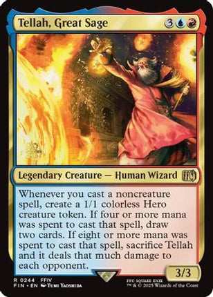 Tellah, Great Sage [Prerelease Cards] Foil
