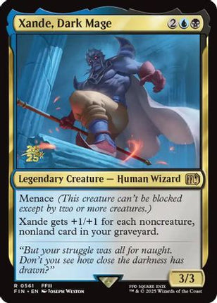 Xande, Dark Mage [Prerelease Cards] Foil
