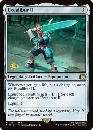 Excalibur II [Prerelease Cards] Foil