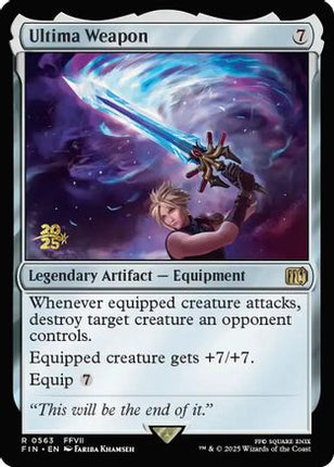 Ultima Weapon [Prerelease Cards] Foil