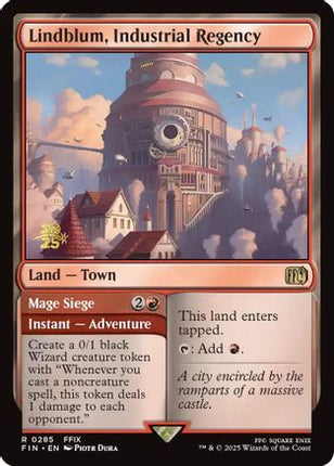 Lindblum, Industrial Regency [Prerelease Cards] Foil