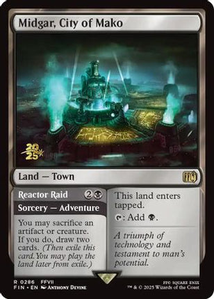 Midgar, City of Mako [Prerelease Cards] Foil