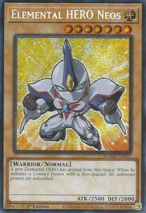 Elemental HERO Neos [BLMM-EN003] Secret Rare 1st Edition