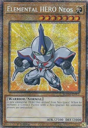 Elemental HERO Neos  [BLMM-EN003] Starlight Rare 1st Edition