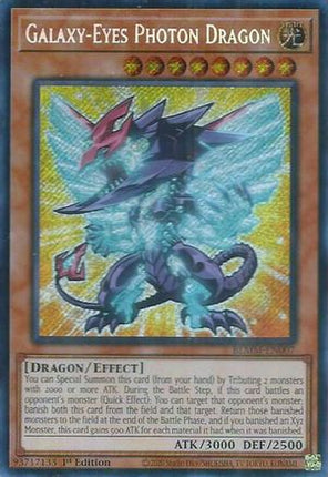 Galaxy-Eyes Photon Dragon [BLMM-EN007] Secret Rare 1st Edition