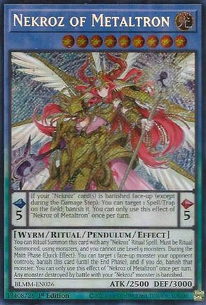 Nekroz of Metaltron [BLMM-EN026] Secret Rare 1st Edition