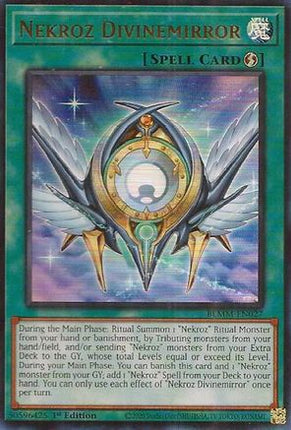Nekroz Divinemirror [BLMM-EN027] Ultra Rare 1st Edition