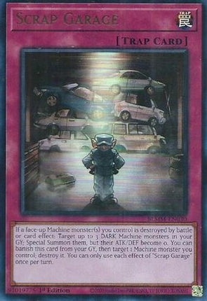 Scrap Garage [BLMM-EN030] Ultra Rare 1st Edition