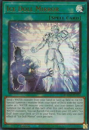 Ice Doll Mirror [BLMM-EN033] Ultra Rare 1st Edition