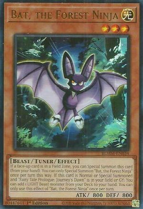 Bat, the Forest Ninja [BLMM-EN034] Ultra Rare 1st Edition