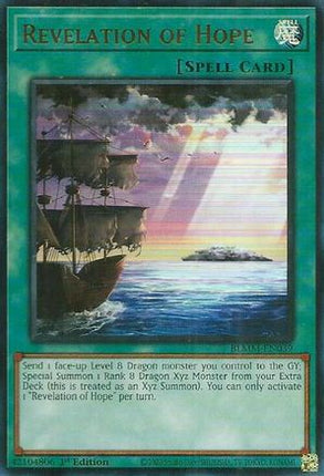 Revelation of Hope [BLMM-EN039] Ultra Rare 1st Edition
