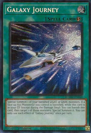 Galaxy Journey [BLMM-EN040] Secret Rare 1st Edition