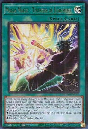 Magia Magic - Thunder of Judgment [BLMM-EN047] Ultra Rare 1st Edition