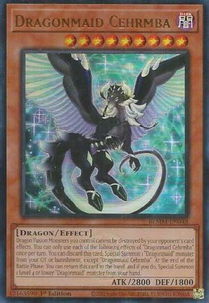 Dragonmaid Cehrmba [BLMM-EN048] Ultra Rare 1st Edition
