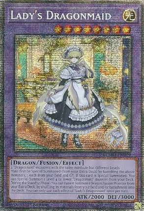 Lady's Dragonmaid  [BLMM-EN049] Starlight Rare 1st Edition