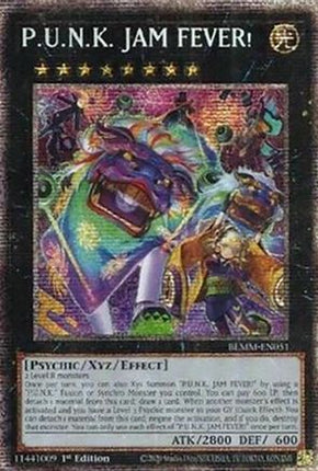 P.U.N.K. JAM FEVER!  [BLMM-EN051] Starlight Rare 1st Edition