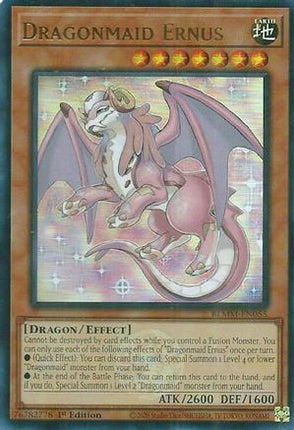 Dragonmaid Ernus [BLMM-EN055] Ultra Rare 1st Edition