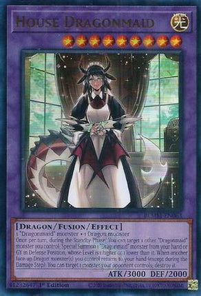 House Dragonmaid [BLMM-EN063] Ultra Rare 1st Edition