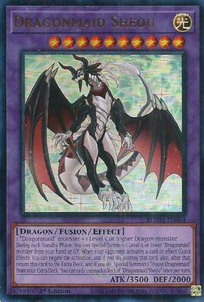 Dragonmaid Sheou [BLMM-EN064] Ultra Rare 1st Edition