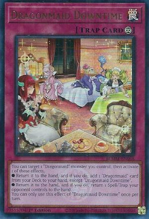 Dragonmaid Downtime [BLMM-EN068] Ultra Rare 1st Edition