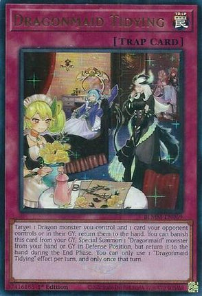 Dragonmaid Tidying [BLMM-EN069] Ultra Rare 1st Edition