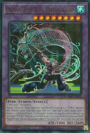 Ukiyoe-P.U.N.K. Rising Carp [BLMM-EN079] Ultra Rare 1st Edition