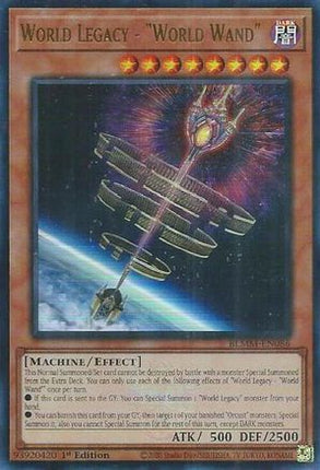 World Legacy - "World Wand" [BLMM-EN086] Ultra Rare 1st Edition