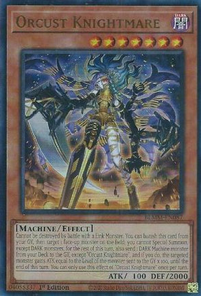 Orcust Knightmare [BLMM-EN087] Ultra Rare 1st Edition