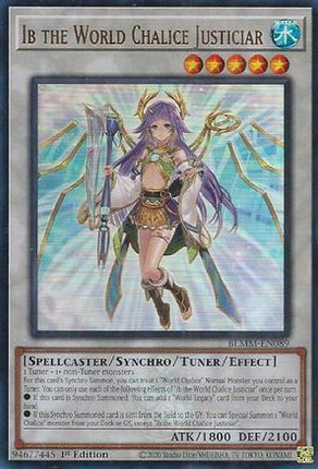 Ib the World Chalice Justiciar [BLMM-EN089] Ultra Rare 1st Edition