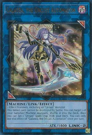 Galatea, the Orcust Automaton [BLMM-EN093] Ultra Rare 1st Edition