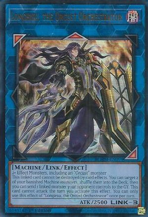 Longirsu, the Orcust Orchestrator [BLMM-EN094] Ultra Rare 1st Edition