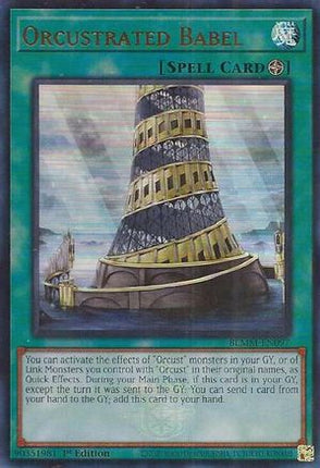 Orcustrated Babel [BLMM-EN097] Ultra Rare 1st Edition