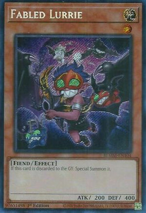 Fabled Lurrie [BLMM-EN104] Secret Rare 1st Edition