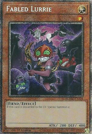 Fabled Lurrie  [BLMM-EN104] Starlight Rare 1st Edition