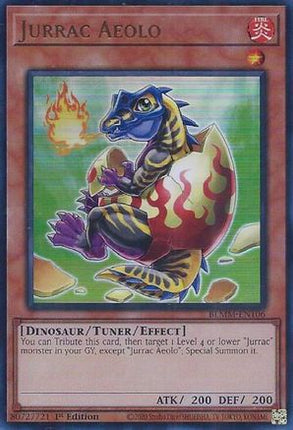 Jurrac Aeolo [BLMM-EN106] Ultra Rare 1st Edition