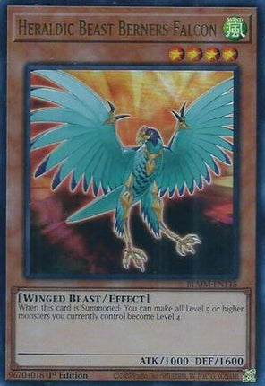 Heraldic Beast Berners Falcon [BLMM-EN115] Ultra Rare 1st Edition