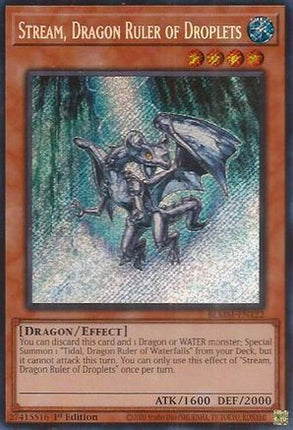 Stream, Dragon Ruler of Droplets [BLMM-EN122] Secret Rare 1st Edition