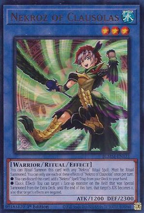 Nekroz of Clausolas [BLMM-EN131] Ultra Rare 1st Edition