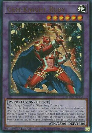 Gem-Knight Ruby [BLMM-EN136] Ultra Rare 1st Edition