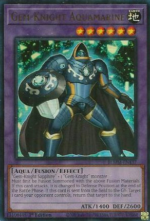 Gem-Knight Aquamarine [BLMM-EN137] Ultra Rare 1st Edition