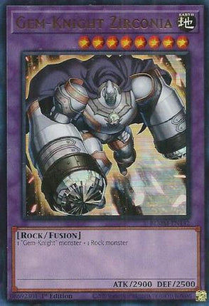 Gem-Knight Zirconia [BLMM-EN142] Ultra Rare 1st Edition