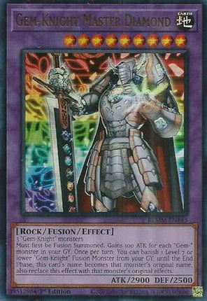Gem-Knight Master Diamond [BLMM-EN143] Ultra Rare 1st Edition