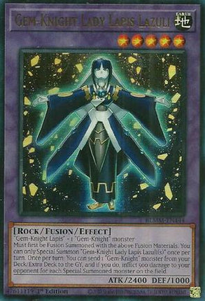 Gem-Knight Lady Lapis Lazuli [BLMM-EN144] Ultra Rare 1st Edition