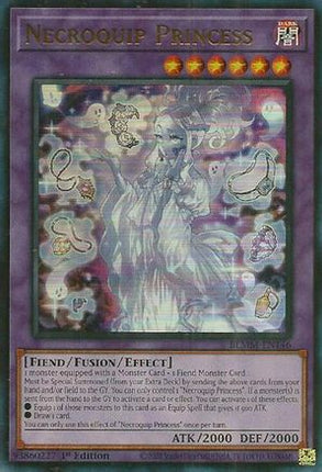 Necroquip Princess [BLMM-EN146] Ultra Rare 1st Edition