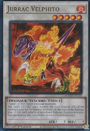 Jurrac Velphito [BLMM-EN149] Ultra Rare 1st Edition
